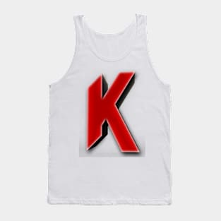 KaoS RED LOGO DESIGN Tank Top